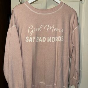 Maurices Blush Pink Crew Neck Sweater